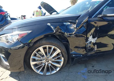 2023 Infiniti Q50 Luxe из США, поврежденный, VIN JN1EV7BPXPM511277